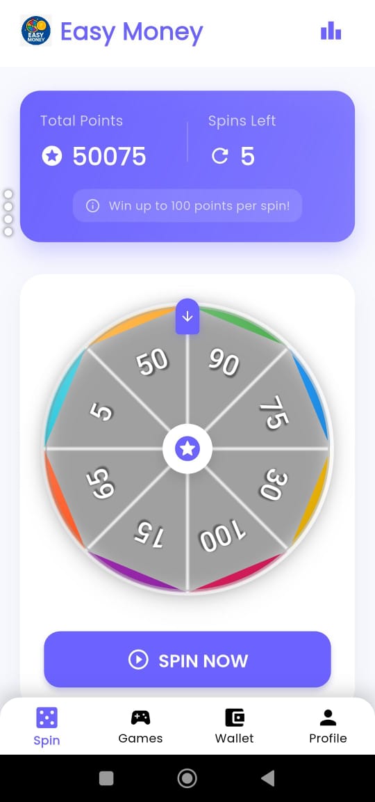 Easy Money App Screenshot